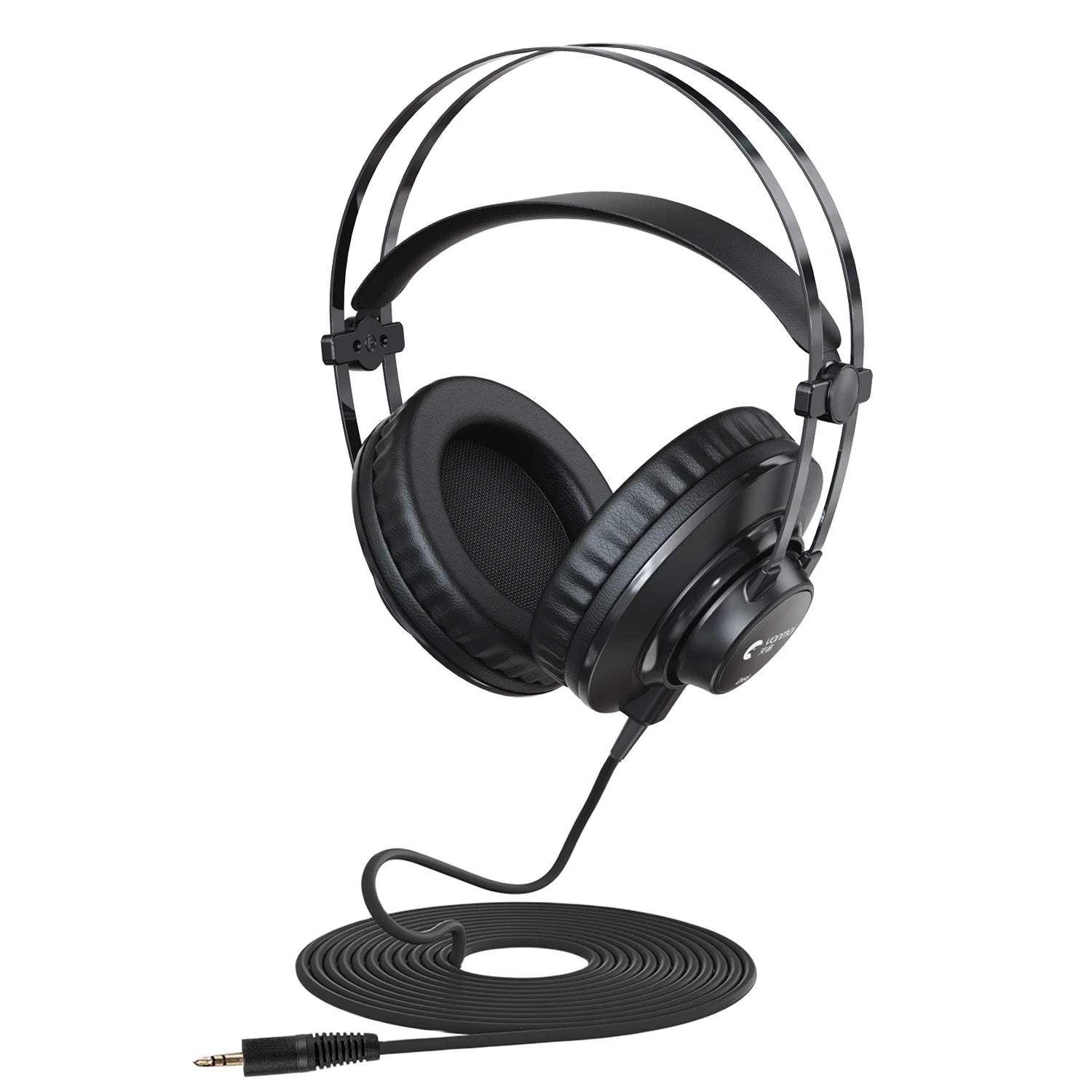 3.5mm Wired Professional Monitoring Headphones,DJ Headphones,Studio Over Ear Monitor Music Headset Earphone For Phone PC