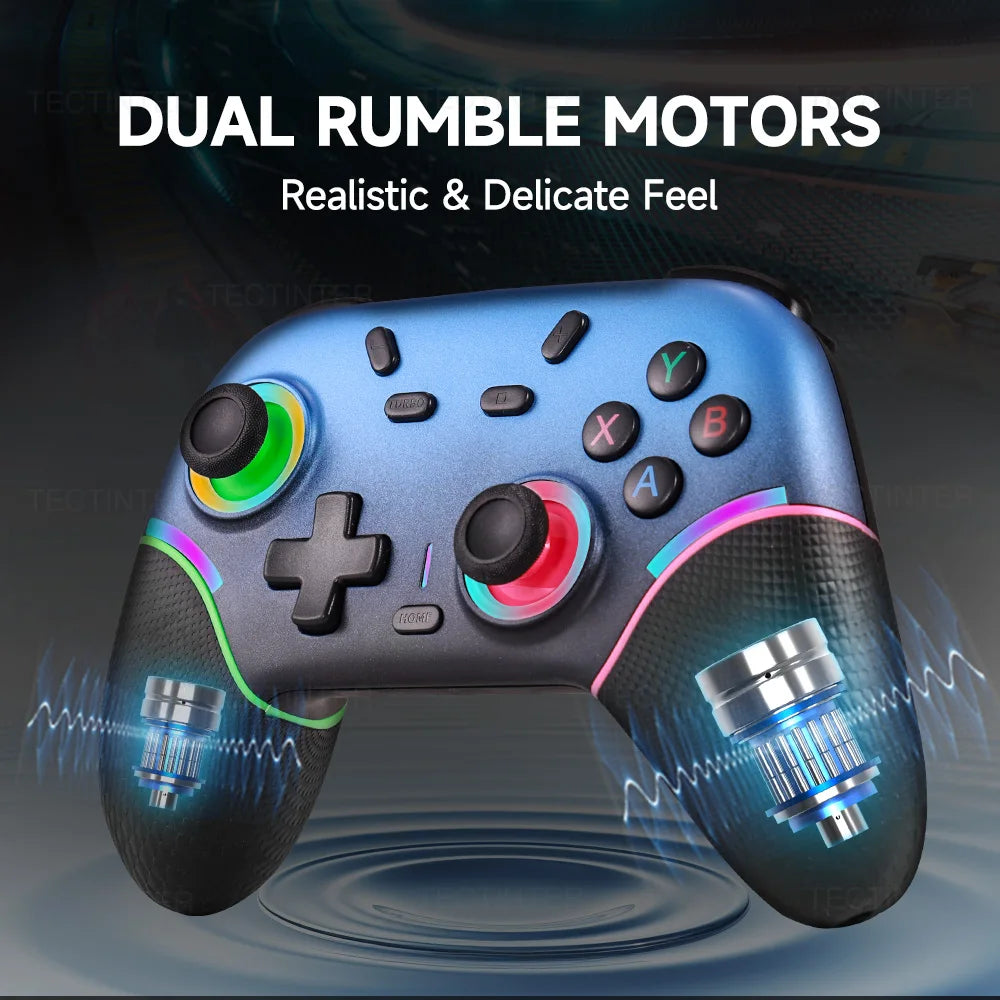 Wireless Gamepads For Nintendo Switch 2/PS4/PS3 Controller For Switch 1 Controle PC Gaming Joystick Gamer